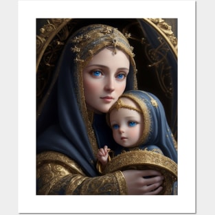 Madonna and Child Posters and Art